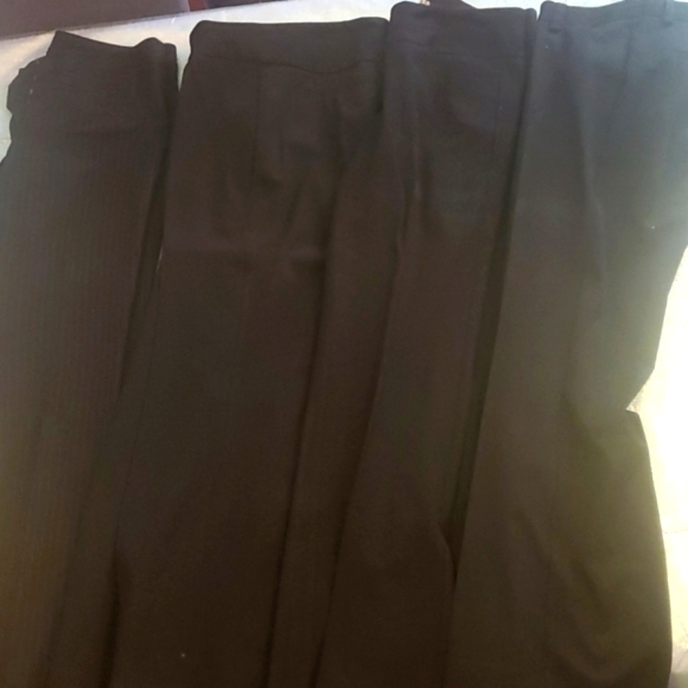 Lot Of 4 Nice Condition Express Editor Pants - image 1